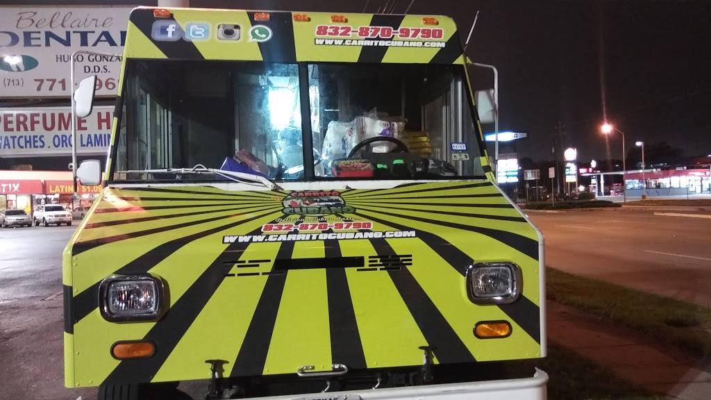 Carrito Cubano | restaurant | 6200 Bellaire Blvd, Houston, TX 77081, USA | 8328709790 OR +1 832-870-9790