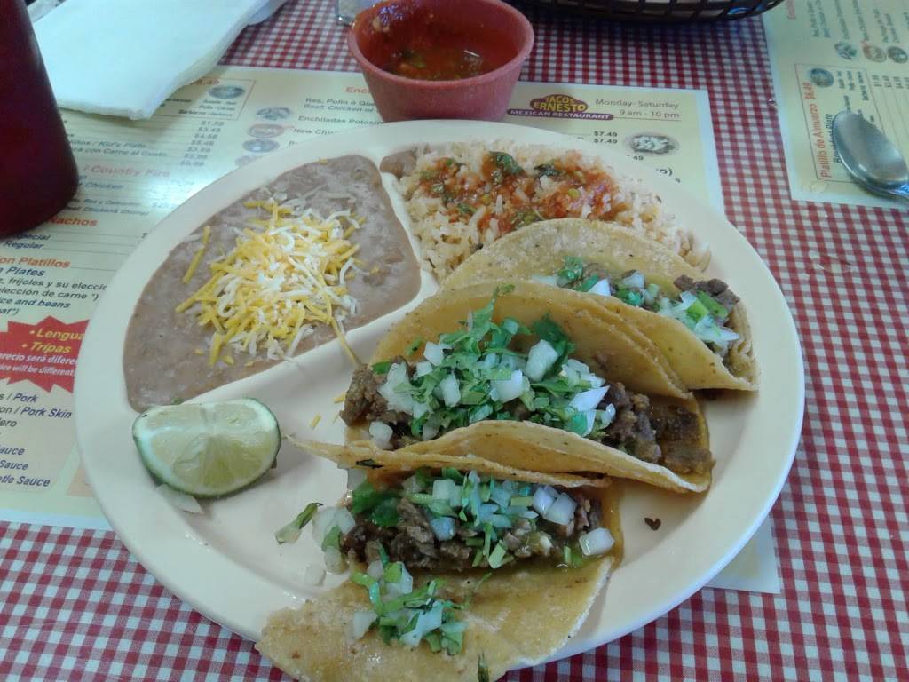 Tacos Ernesto | restaurant | 3778 McCart Ave, Fort Worth, TX 76110, USA | 8179228072 OR +1 817-922-8072
