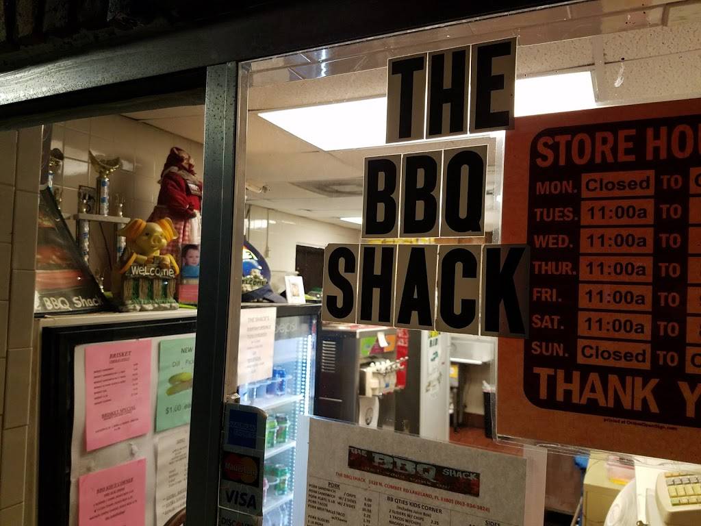 The BBQ Shack | restaurant | 1428 N Combee Rd, Lakeland, FL 33809, USA | 8639343824 OR +1 863-934-3824