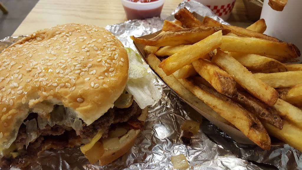 Five Guys | meal takeaway | 1002 N Meridian Ave, Puyallup, WA 98371, USA | 2534466183 OR +1 253-446-6183