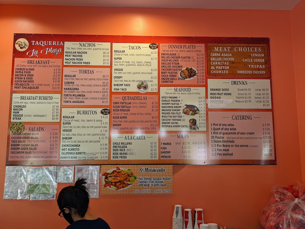 Taqueria La Plaza | restaurant | 1510 Palos Verdes Mall, Walnut Creek, CA 94597, USA | 9254765330 OR +1 925-476-5330