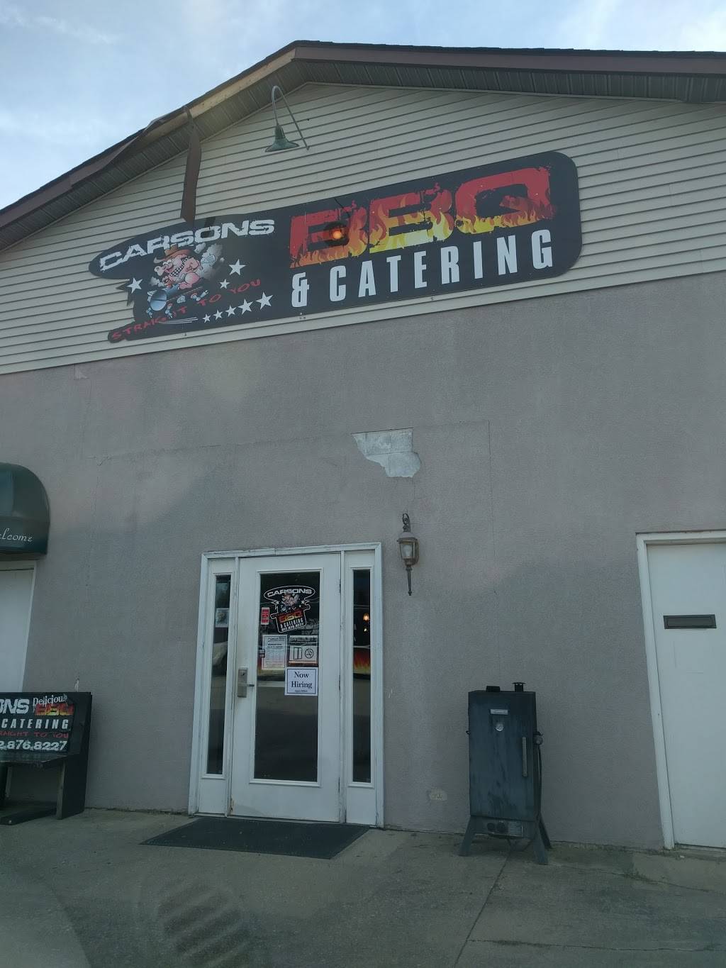 Carsons BBQ & Catering | restaurant | 3878 W 3rd St, Bloomington, IN 47404, USA | 8123694449 OR +1 812-369-4449
