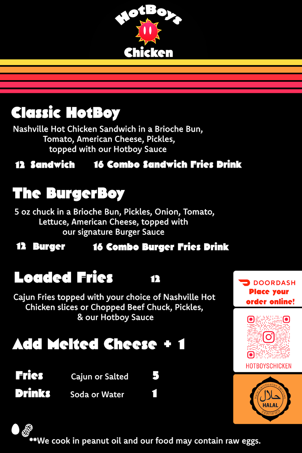 Hotboys Chicken | restaurant | 5427 N Sharon Amity Rd, Charlotte, NC 28215, USA | 7049063415 OR +1 704-906-3415