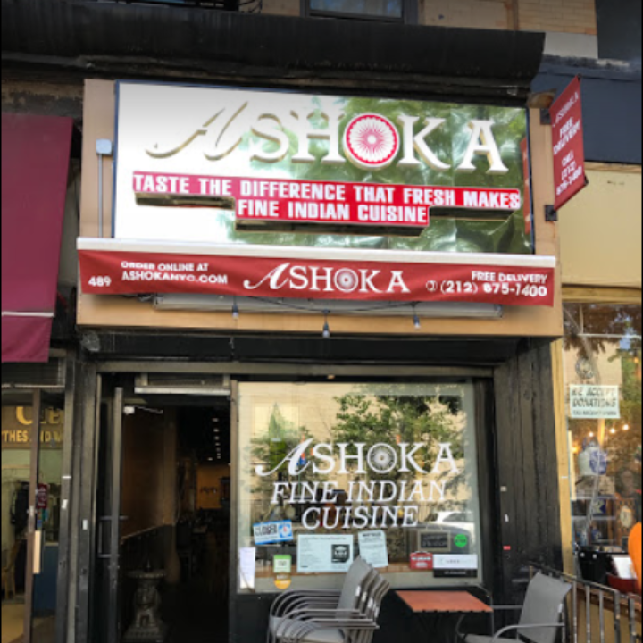 Ashoka Indian Restaurant | restaurant | 489 Columbus Ave, New York, NY 10024, USA | 2128751400 OR +1 212-875-1400