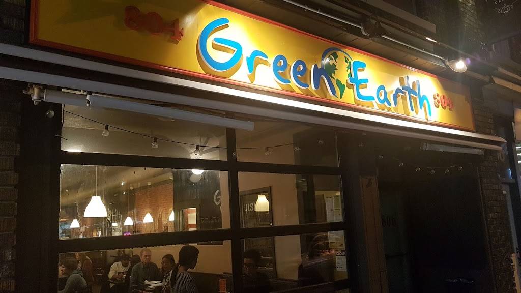 Green Earth Vegan Cuisine | restaurant | 804 Danforth Ave, Toronto, ON M4J 1L2, Canada | 4167789199 OR +1 416-778-9199