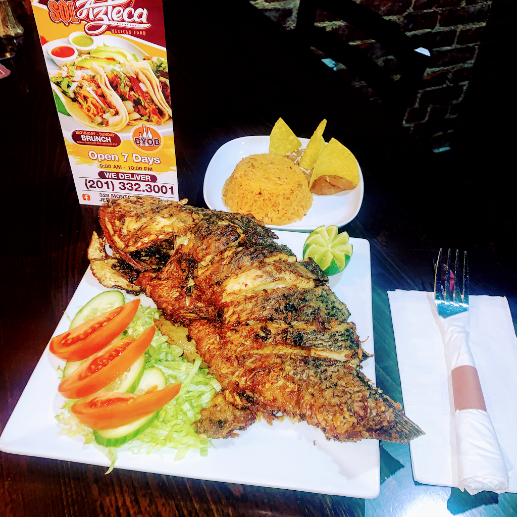 Sol Azteca Mexican Food | restaurant | 328 Montgomery St, Jersey City, NJ 07302, USA | 2013323001 OR +1 201-332-3001
