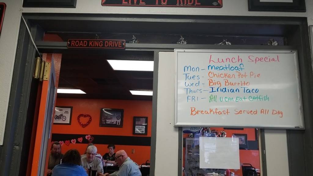 Harleys Cafe | restaurant | 14013 NE 23rd St, Choctaw, OK 73020, USA | 4053904700 OR +1 405-390-4700