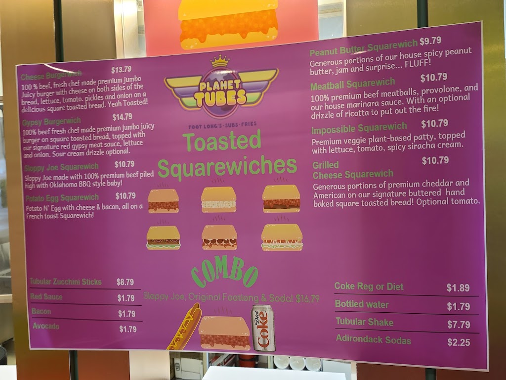 Planet Tubes | restaurant | 2945 Hempstead Turnpike, Levittown, NY 11756, USA | 5164709500 OR +1 516-470-9500