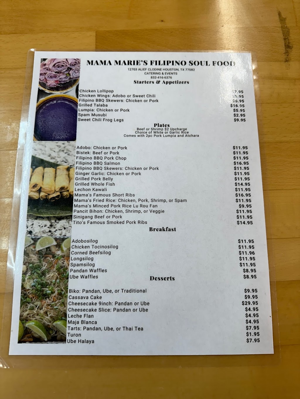 Mama Maries Filipino Soul Food | restaurant | 12703 Alief Clodine Rd, Houston, TX 77082, USA | 8324166376 OR +1 832-416-6376