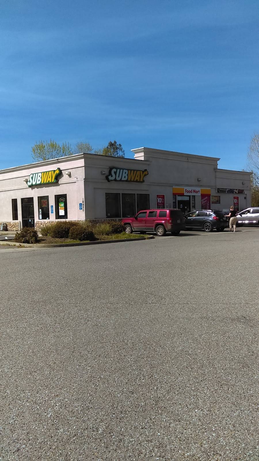 Subway | restaurant | 18850 Old Oasis Rd, Redding, CA 96003, USA | 5302431333 OR +1 530-243-1333