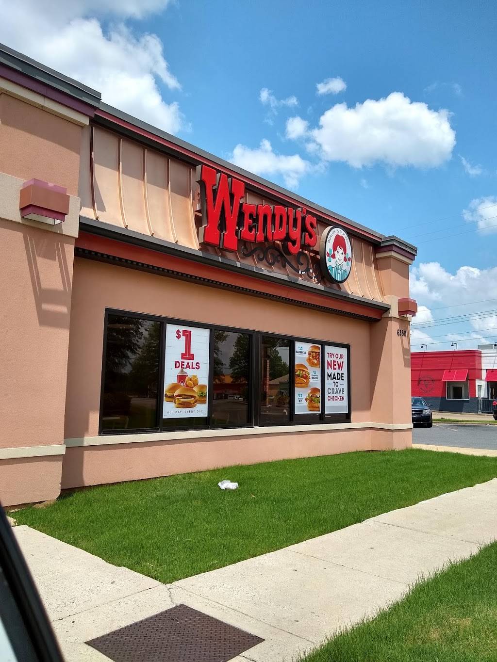 Wendys | restaurant | 6260 Winchester Rd, Memphis, TN 38115, USA | 9017951466 OR +1 901-795-1466