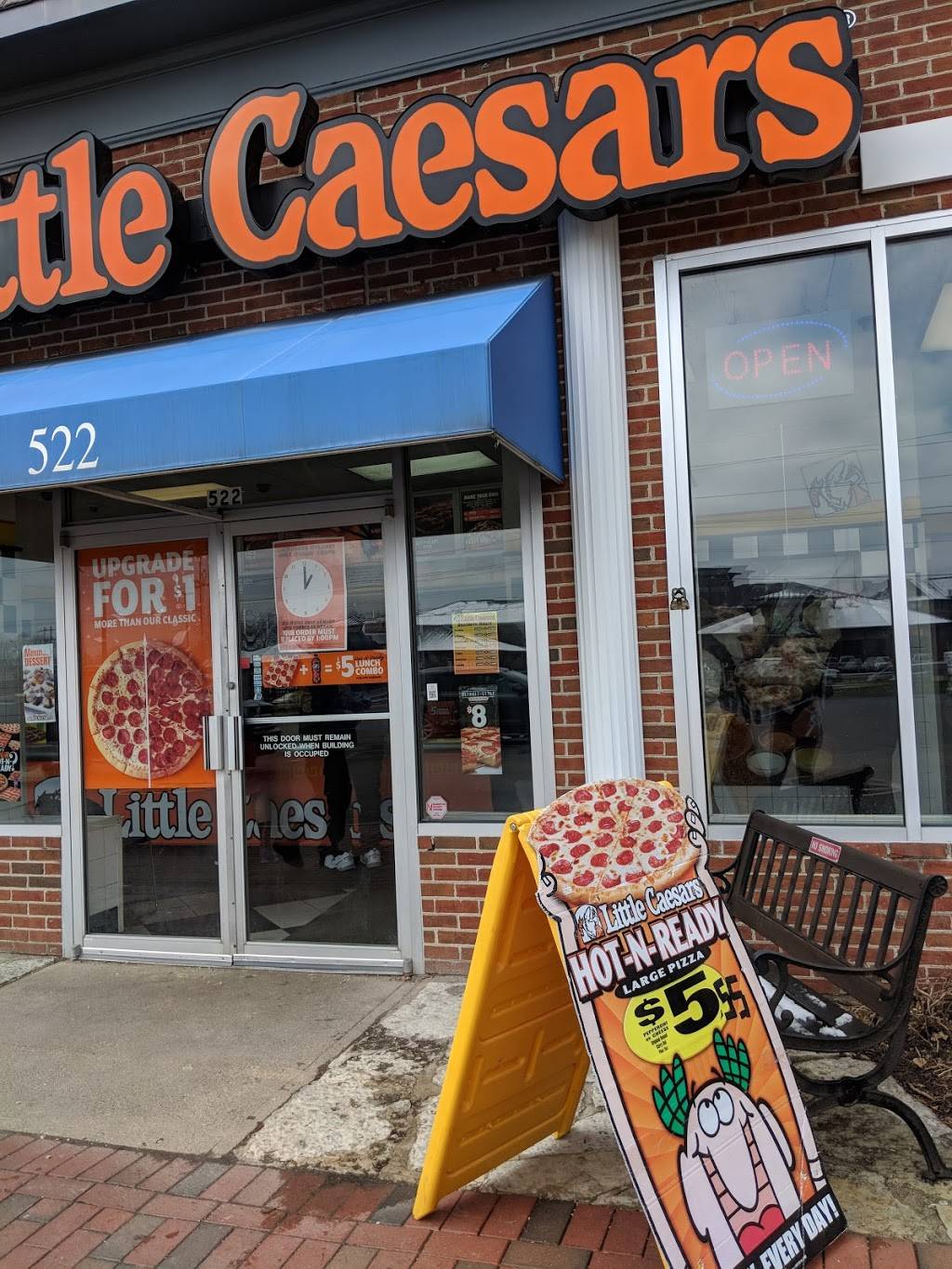 Little Caesars Pizza | meal takeaway | 522 S Locust St, Oxford, OH 45056, USA | 5132805000 OR +1 513-280-5000