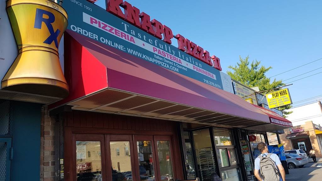 Knapp Pizza II | restaurant | 261 Avenue X, Brooklyn, NY 11223, USA | 7183760174 OR +1 718-376-0174