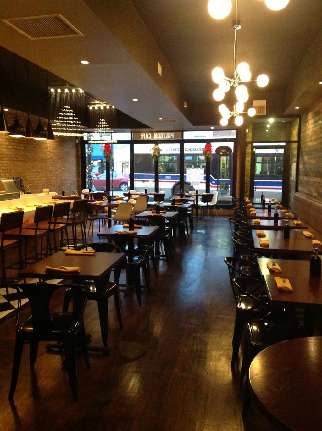 Polygon Cafe | restaurant | 5204 N Clark St, Chicago, IL 60640, USA | 7732751234 OR +1 773-275-1234