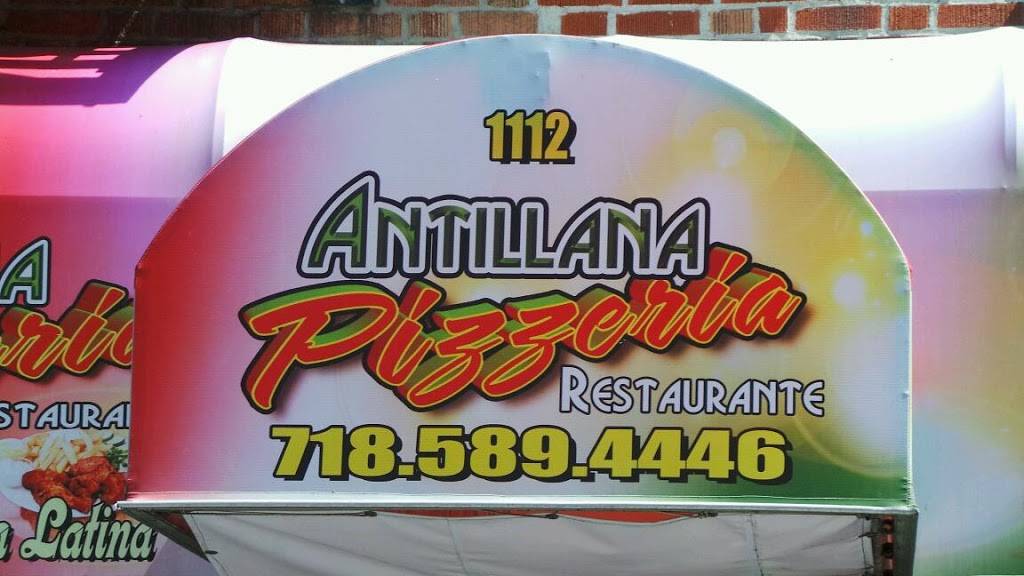 Antillana Pizzeria | restaurant | 1112 Westchester Ave, Bronx, NY 10459, USA | 7185894446 OR +1 718-589-4446