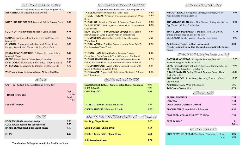 Beach Bites Café | cafe | 12961 Village Blvd, Madeira Beach, FL 33708, USA | 7273174300 OR +1 727-317-4300