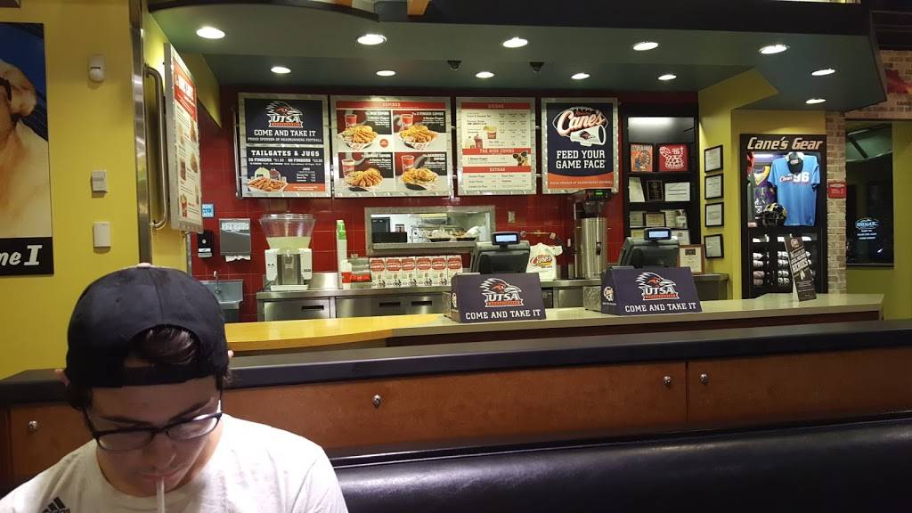 Raising Canes Chicken Fingers | meal takeaway | 10938 Culebra Rd, San Antonio, TX 78253, USA | 2106889814 OR +1 210-688-9814