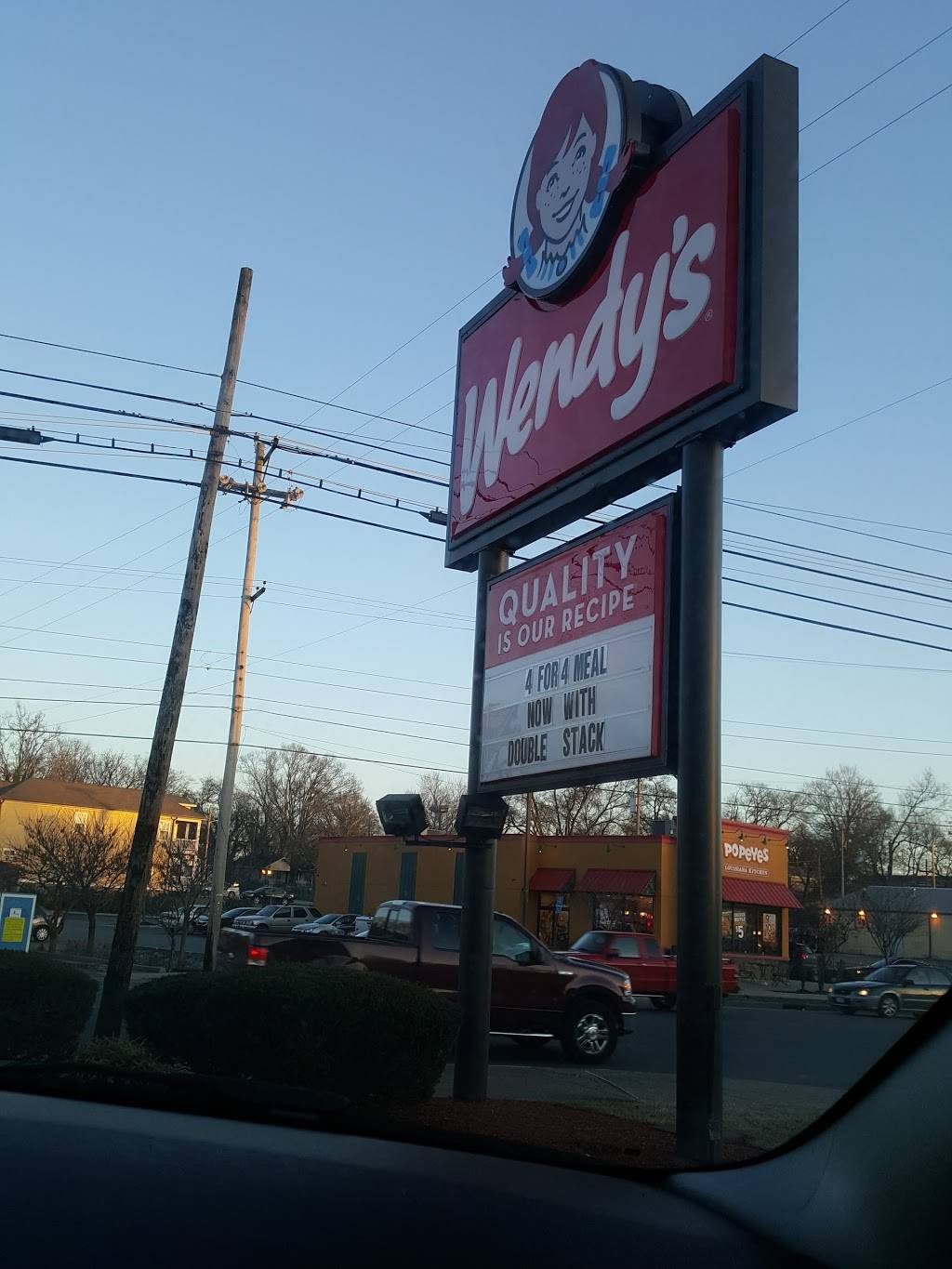 Wendys | restaurant | 3021 Gallatin Ave, Nashville, TN 37216, USA | 6152266854 OR +1 615-226-6854