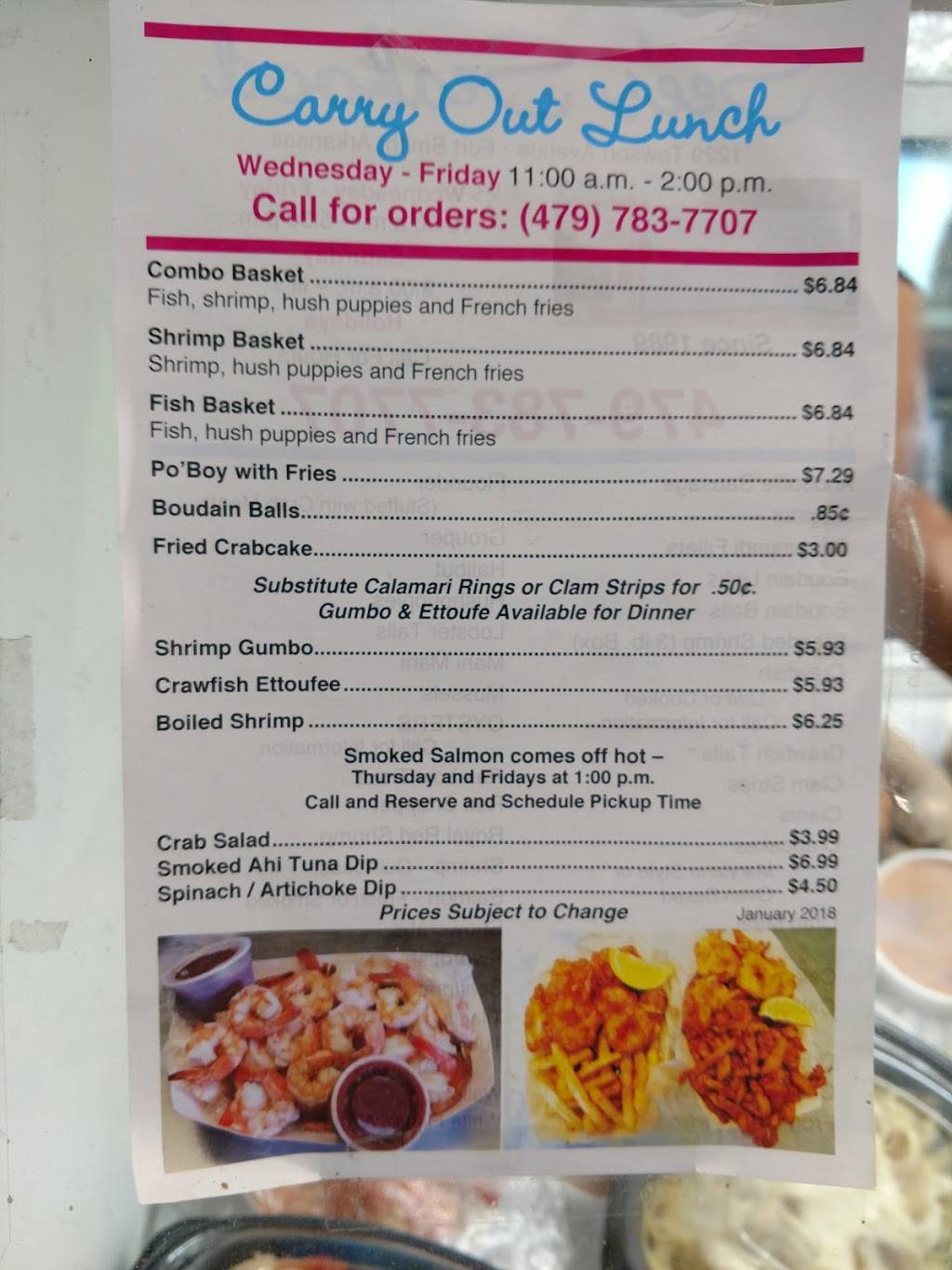 Sees Seafood | meal takeaway | 1229 Towson Ave, Fort Smith, AR 72901, USA | 4797837707 OR +1 479-783-7707