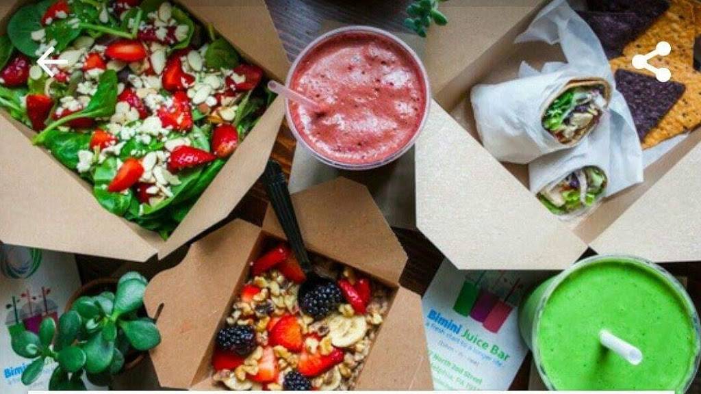 Bimini Juice Bar & Salad Bar | restaurant | 807 N 2nd St, Philadelphia, PA 19123, USA | 2676066571 OR +1 267-606-6571