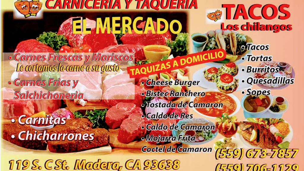 El Mercado Carniceria Y Taqueria | restaurant | 119 S C St, Madera, CA 93638, USA | 5596737857 OR +1 559-673-7857