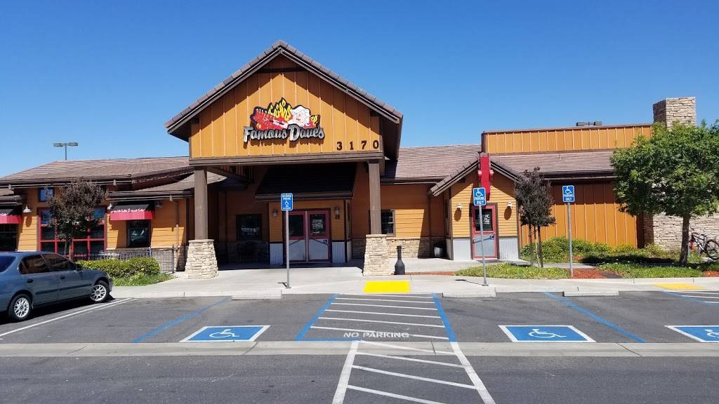 Famous Daves Bar-B-Que | meal takeaway | N, 3170 Naglee Rd, Tracy, CA 95304, USA | 2098336337 OR +1 209-833-6337