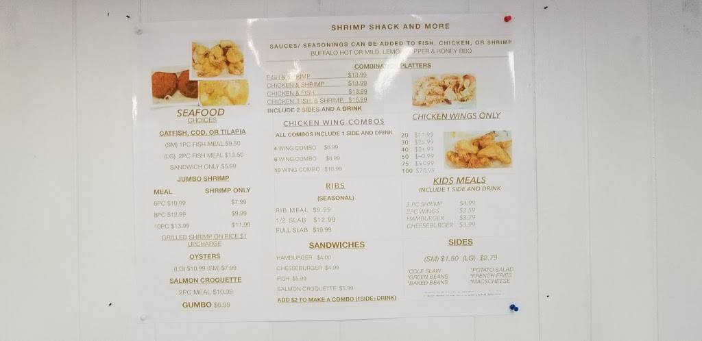 Shrimp Shack and More | restaurant | 7307 St Andrews Church Rd, Louisville, KY 40214, USA | 5027499606 OR +1 502-749-9606
