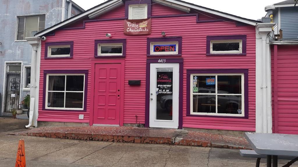 Trilly Cheesesteaks | restaurant | 4413 Banks St, New Orleans, LA 70119, USA | 5047848169 OR +1 504-784-8169