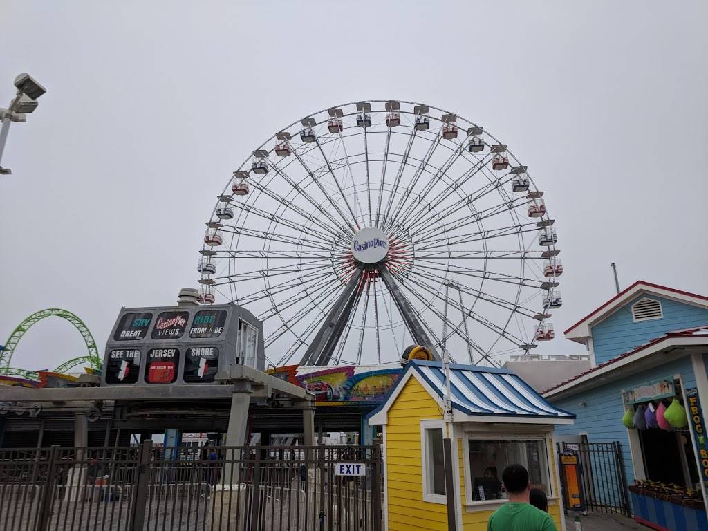 Casino Pier and Breakwater Beach Waterpark | restaurant | 34 Sherman Avenue, Seaside Heights, Seaside Heights, NJ 08751, USA | 7327936488 OR +1 732-793-6488
