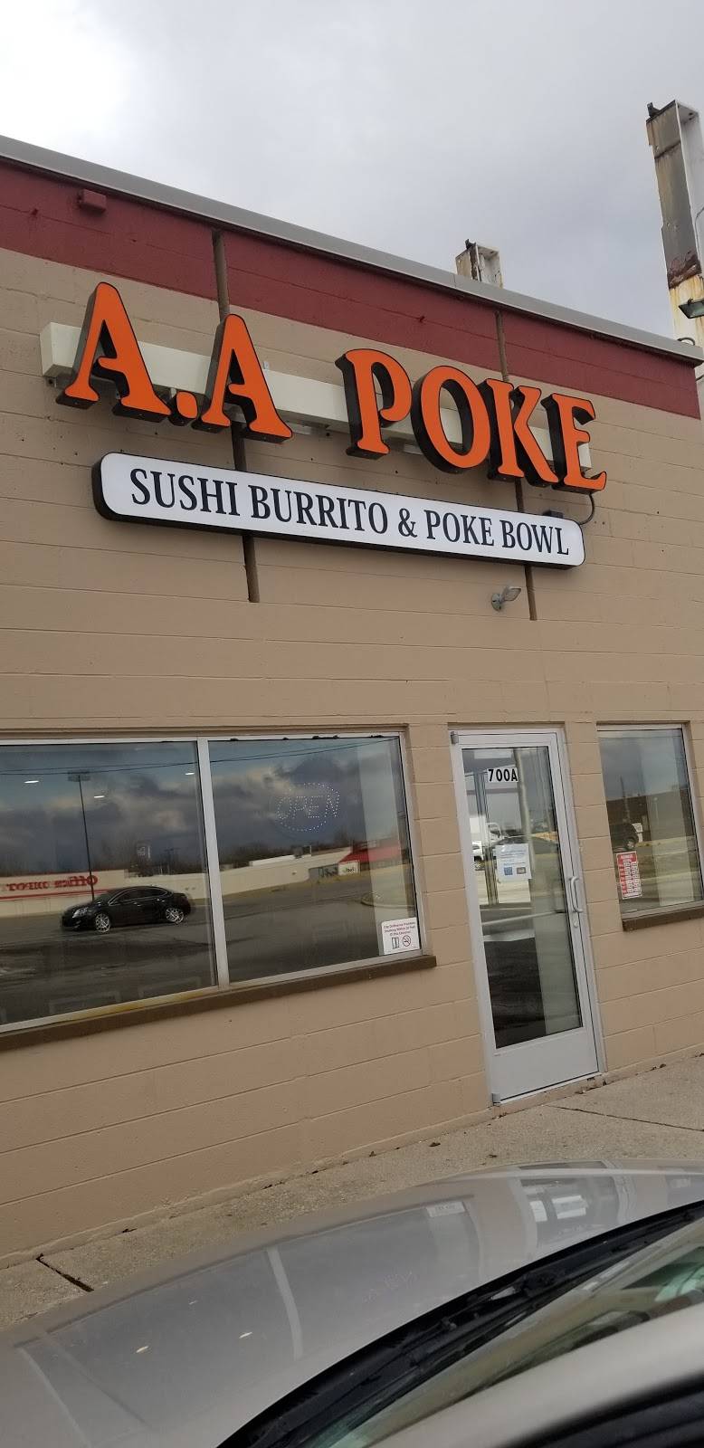 AA POKE | restaurant | 700 E Coliseum Blvd Suite A, Fort Wayne, IN 46805, USA | 2607553556 OR +1 260-755-3556