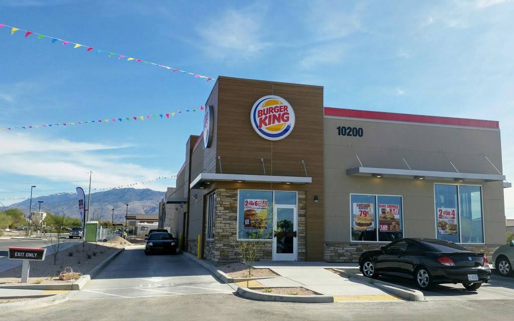 Burger King | restaurant | 10200 E Golf Links Rd, Tucson, AZ 85730, USA | 5202572671 OR +1 520-257-2671