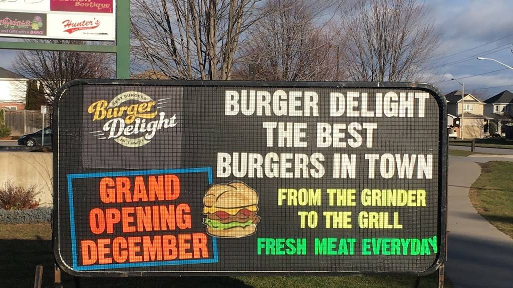 Burger Delight | restaurant | 100 Mearns Ave #1, Bowmanville, ON L1C 5M3, Canada | 9056236644 OR +1 905-623-6644