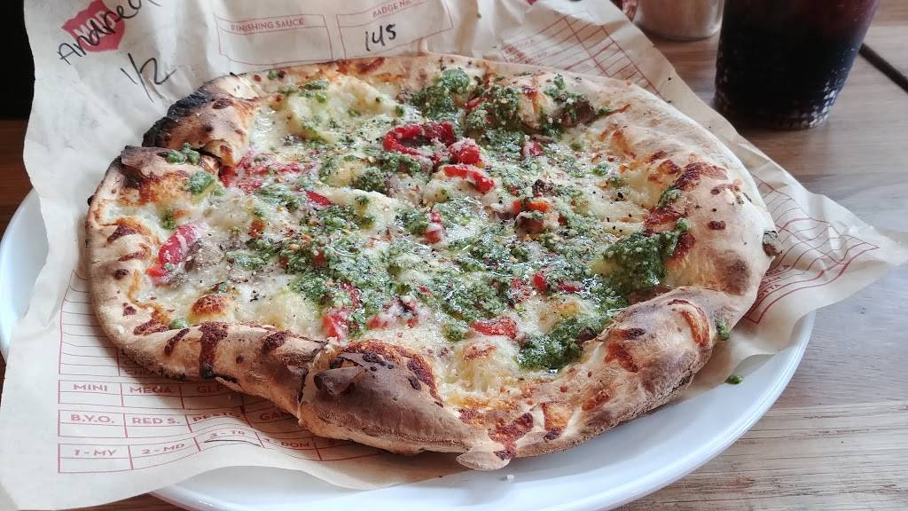 MOD Pizza | restaurant | 44940 St Andrews Church Rd, California, MD 20619, USA | 3012457590 OR +1 301-245-7590