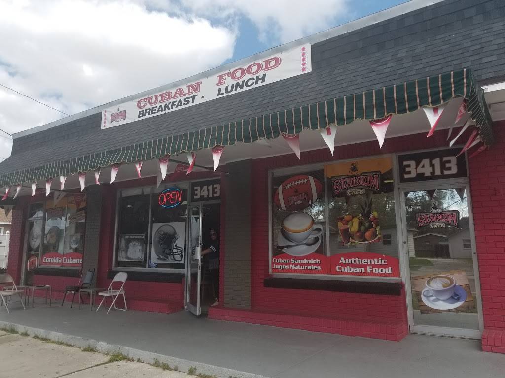 STADIUM CAFE | cafe | 3413 W Tampa Bay Blvd, Tampa, FL 33607, USA | 8138775482 OR +1 813-877-5482
