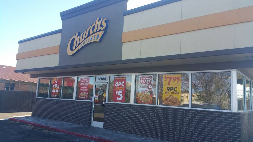 Churchs Chicken | restaurant | 11900 E Colfax Ave, Aurora, CO 80010, USA | 3033448896 OR +1 303-344-8896