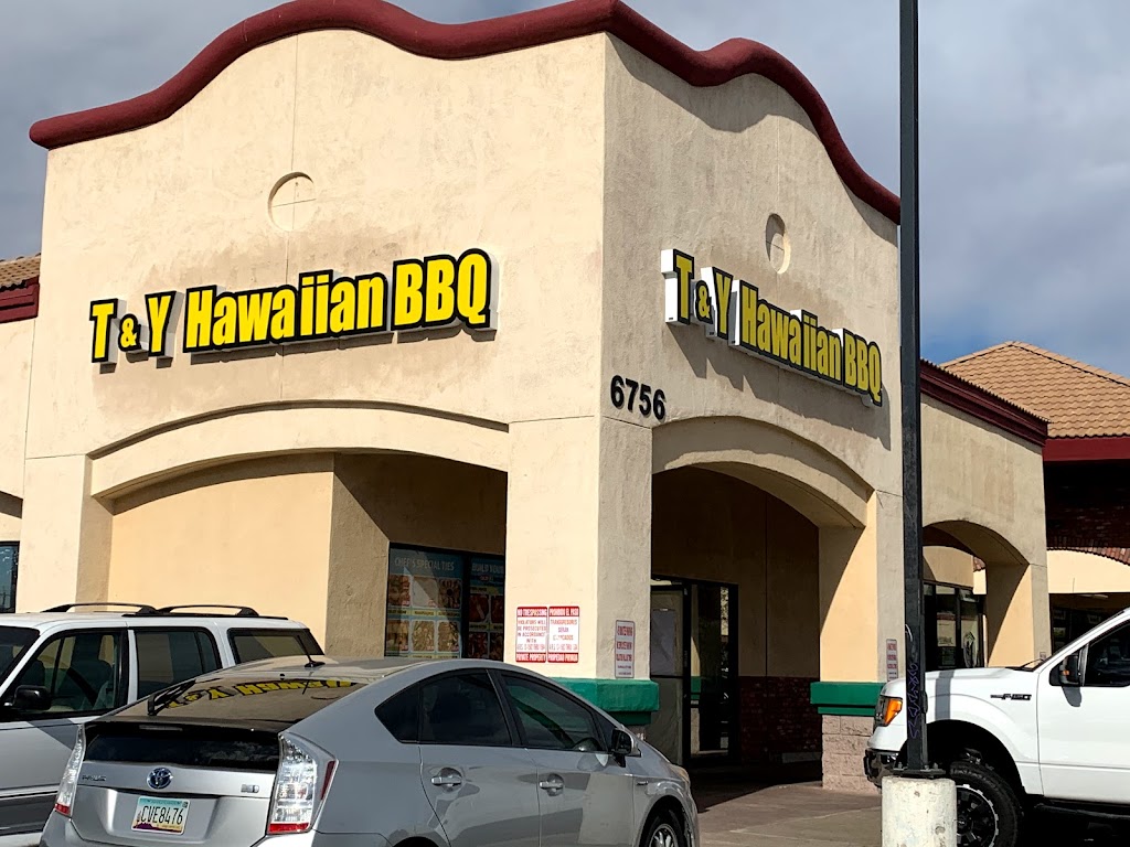 T&Y HAWAIIAN BBQ | restaurant | 6756 W Camelback Rd, Glendale, AZ 85303, USA | 6233009866 OR +1 623-300-9866