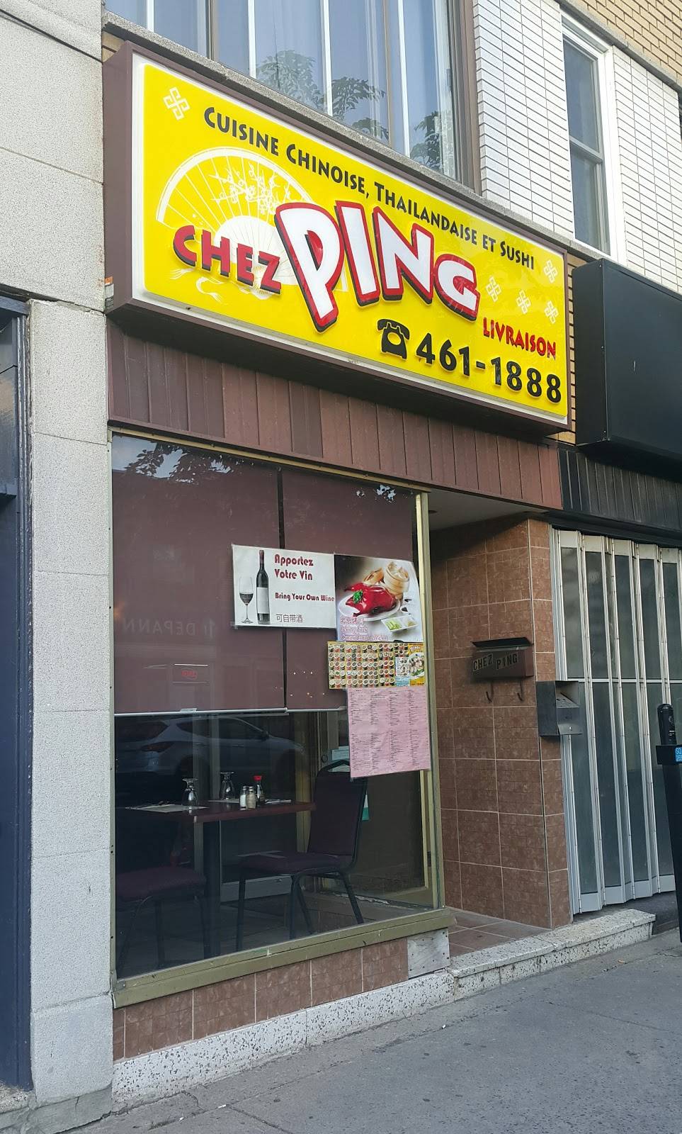 Chez Ping Restaurant | restaurant | 6222 Boulevard Monk, Montréal, QC H4E 3H7, Canada | 5144611888 OR +1 514-461-1888
