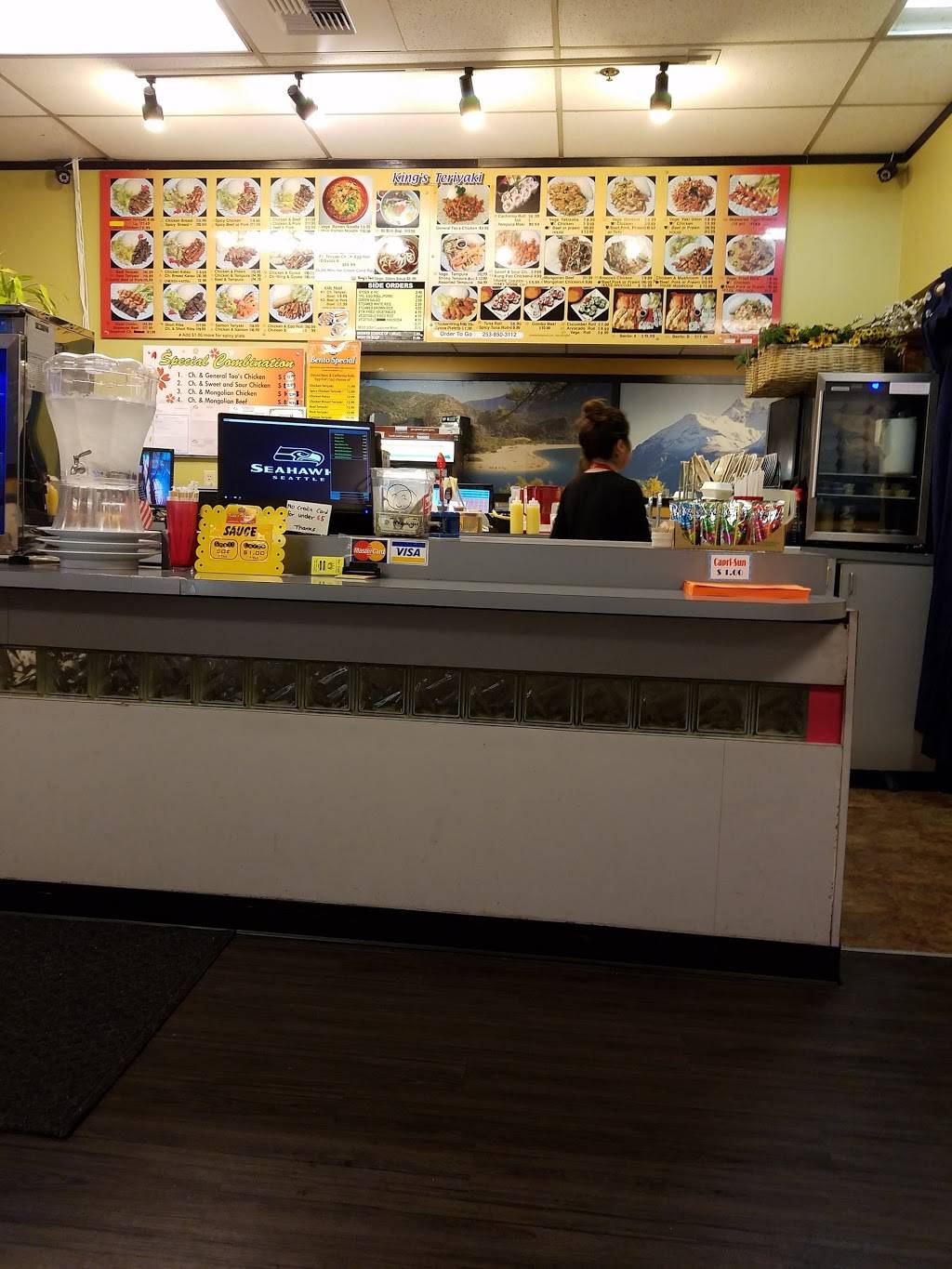 Kings Teriyaki | restaurant | 25803 104th Ave SE, Kent, WA 98030, USA | 2538503112 OR +1 253-850-3112