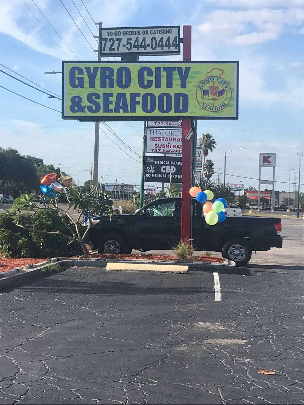 Gyro city & seafood | restaurant | 4319 66th St N, Kenneth City, FL 33709, USA | 7275440444 OR +1 727-544-0444