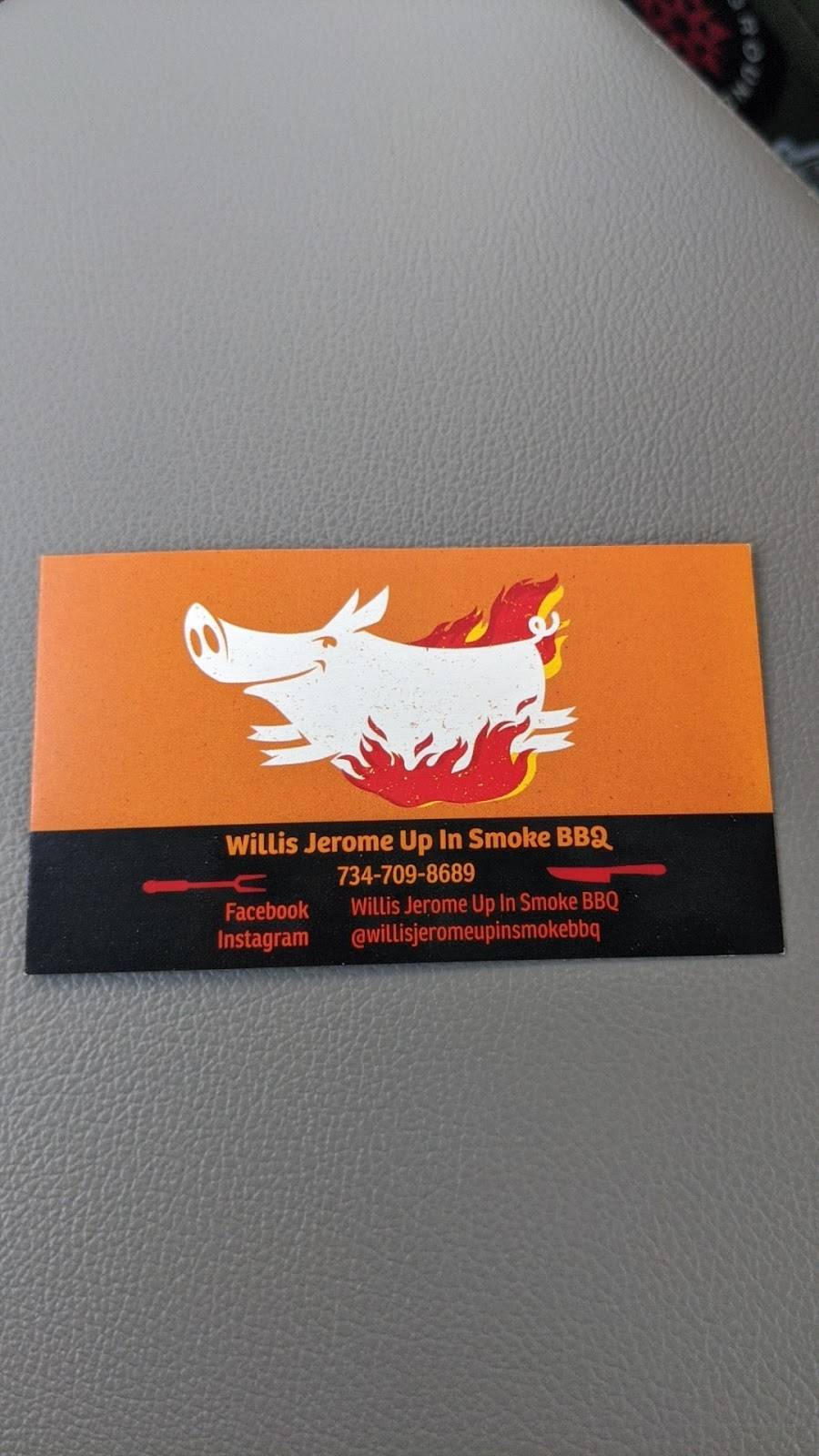 Willis Jerome Up In Smoke BBQ | restaurant | 9269 M-36, Whitmore Lake, MI 48189, USA | 7347098689 OR +1 734-709-8689