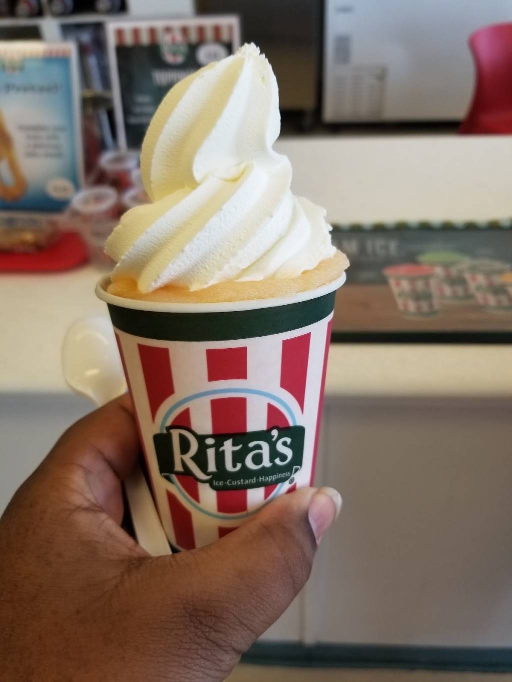 Ritas Italian Ice & Frozen Custard | restaurant | 3353 Fort Meade Road Space, Laurel, MD 20724, USA | 3017768585 OR +1 301-776-8585