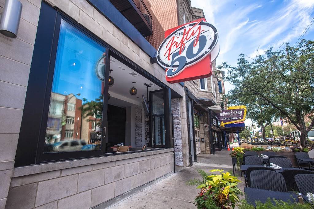 The Fifty/50 | restaurant | 2047 W Division St, Chicago, IL 60622, USA | 7734895050 OR +1 773-489-5050