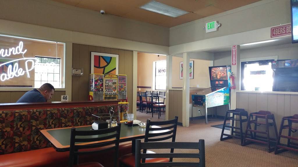 Round Table Pizza | meal delivery | 46600 Mission Blvd, Fremont, CA 94539, USA | 5104900440 OR +1 510-490-0440