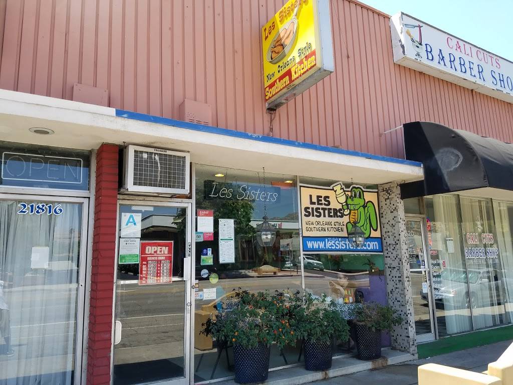 Les Sisters Southern Kitchen & BBQ | restaurant | 21818 Devonshire St, Chatsworth, CA 91311, USA | 8189980755 OR +1 818-998-0755