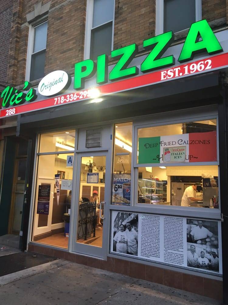 Vics Pizza | restaurant | 288 Kings Hwy, Brooklyn, NY 11223, USA | 7183362957 OR +1 718-336-2957