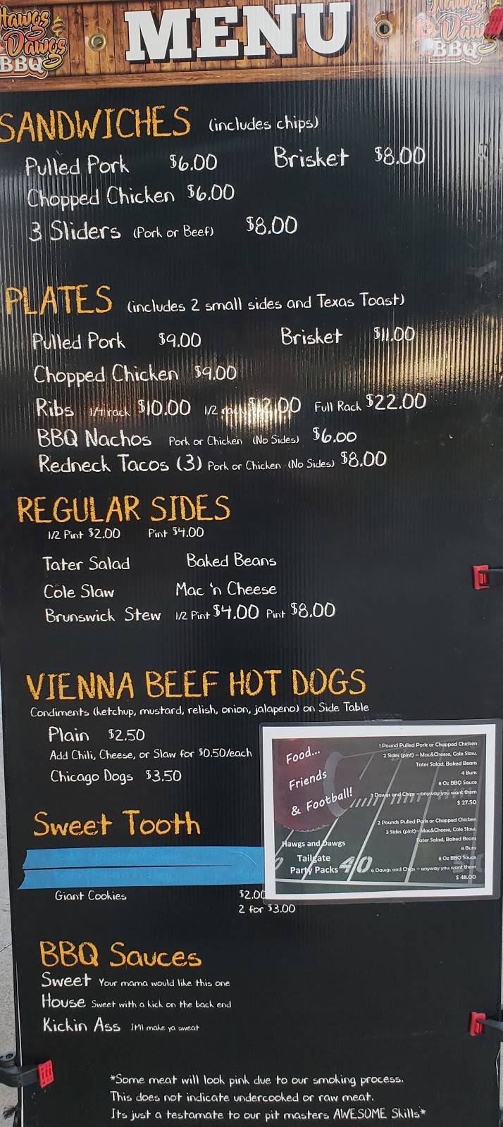 Hawgs & Dawgs BBQ | restaurant | 400 Ernest W Barrett Pkwy NW, Kennesaw, GA 30144, USA | 4708822341 OR +1 470-882-2341