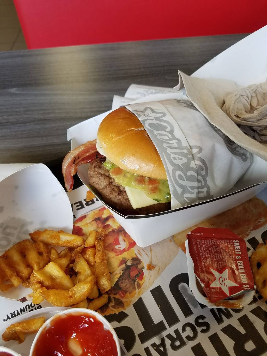 Carls Jr. / Green Burrito | restaurant | 19360 Van Buren Boulevard, Riverside, CA 92508, USA | 9517806727 OR +1 951-780-6727