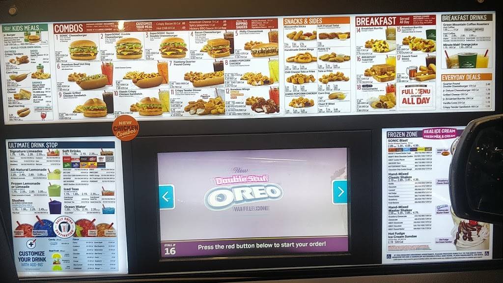 Sonic Drive-In | restaurant | 1355 S Main St, Bryan, OH 43506, USA | 4196362890 OR +1 419-636-2890