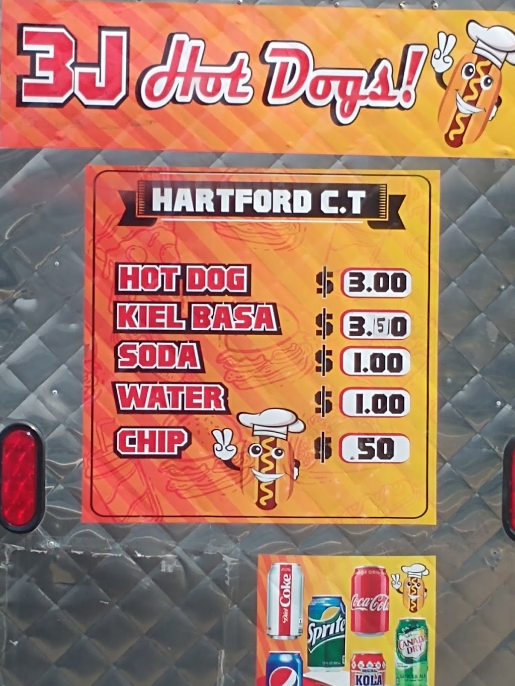 3J HotDogs | restaurant | 162 Wethersfield Ave, Hartford, CT 06114, USA | 8609208417 OR +1 860-920-8417