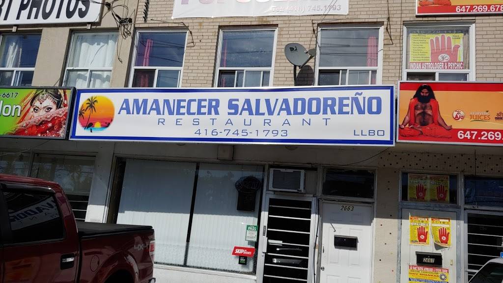 Amanecer Salvadoreño Restaurant | restaurant | 2663 Islington Ave, Etobicoke, ON M9V 2X6, Canada | 4167451793 OR +1 416-745-1793